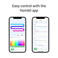 Produktbild för Hombli HBLS-0121, Universell belysningslist, Atmosfär, Utomh...