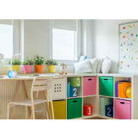 Produktbild för Activejet AJE-RAINBOW RGB, Vit, Plast, Sovrum, Barnrum, Mode...