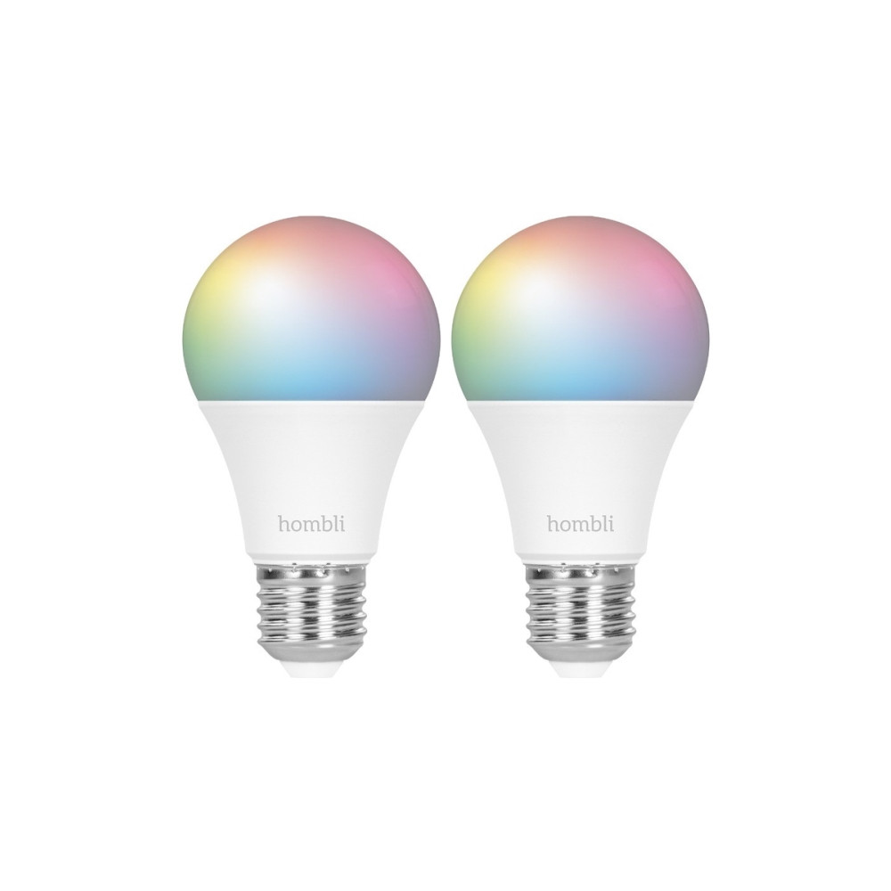 Produktbild för Hombli HBPP-0102, Smart glödlampa, Multifärg, Vit, E27, Glöd...