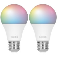 Produktbild för Hombli HBPP-0102, Smart glödlampa, Multifärg, Vit, E27, Glöd...