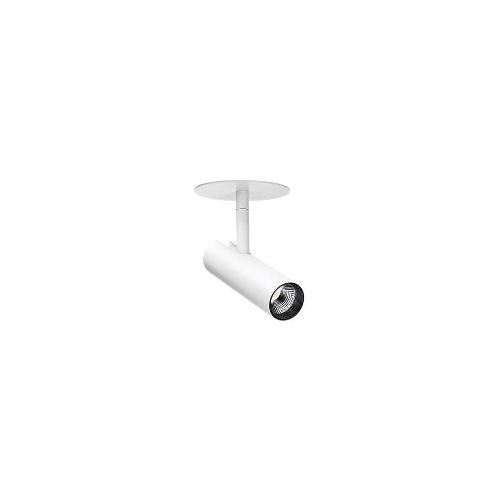 Produktbild för SG ARMATUREN Tube Micro R vit 700 lm 3000K Ra 98 dämpning av...