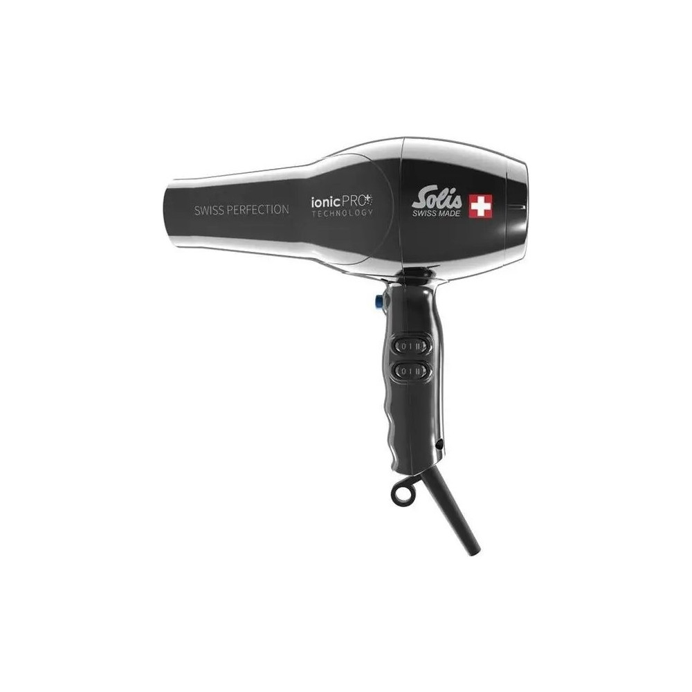 Produktbild för Solis Solis Swiss Perfection 360 ionic Pro hårtork svart Typ...