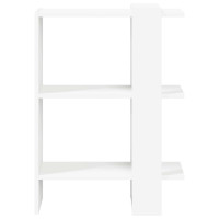 Produktbild för Hyllsystem Vit 52 x 25 x 71,5 cm Konstruerat trä