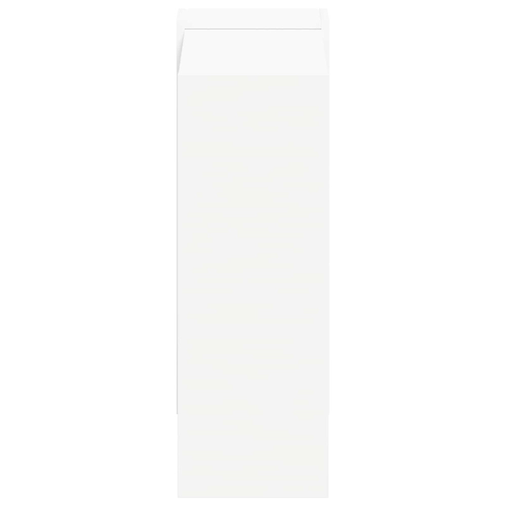 Produktbild för Hyllsystem Vit 52 x 25 x 71,5 cm Konstruerat trä