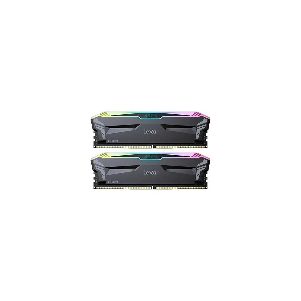 Produktbild för Lexar ARES RGB - DDR5 - sats - 32 GB: 2 x 16 GB - DIMM 288-pin - 6400 MHz / PC5-51200