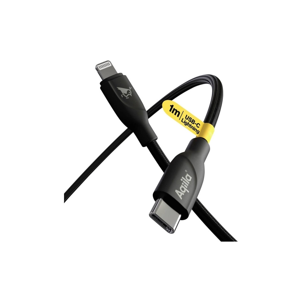 Produktbild för AQIILA B1BD850 ladd-/synkkabel USB-C till Lightning, 1 m (AQ...