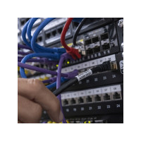 Produktbild för Brother P-Touch Cube Pro PT-E920BT - etikettskrivare - svartvit - termisk överföring