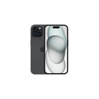Produktbild för Apple iPhone 15 - svart - 5G smartphone - 128 GB - GSM