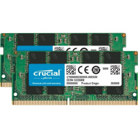 Produktbild för Crucial - DDR4 - sats - 16 GB: 2 x 8 GB - SO DIMM 260-pin - 3200 MHz / PC4-25600 - ej buffrad