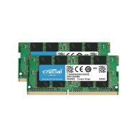 Produktbild för Crucial - DDR4 - sats - 16 GB: 2 x 8 GB - SO DIMM 260-pin - 3200 MHz / PC4-25600 - ej buffrad