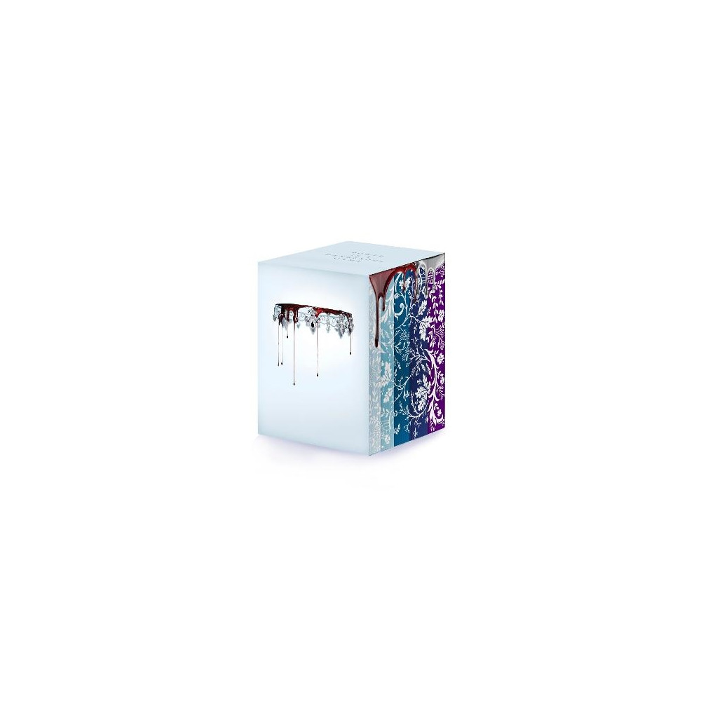 Produktbild för Red Queen 10th Anniversary Deluxe 5-Book Box Set with Stenciled Edges (häftad, eng)