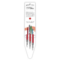 Produktbild för Refill PENTEL EnerGel needle röd 3/fp