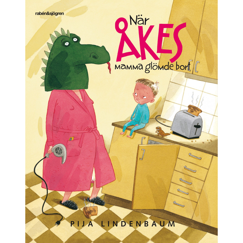 Produktbild för När Åkes mamma glömde bort (bok, kartonnage)