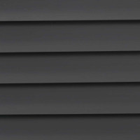 Produktbild för Persienn Silvergrå 150 x 70 cm 25 mm PVC