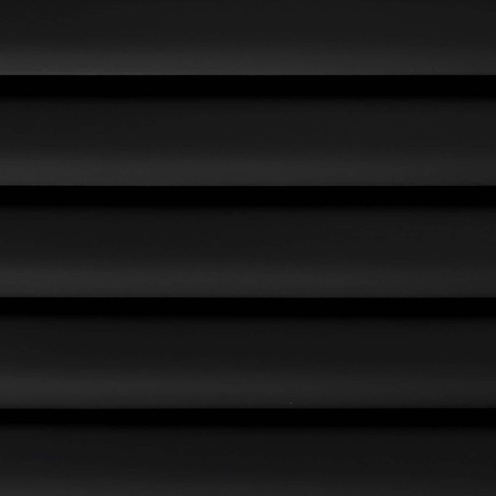 Produktbild för Persienn Svart 213 x 50 cm 25 mm PVC