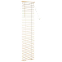 Produktbild för Persienn Ljusbrun med Mönster 213 x 40 cm 25 mm PVC