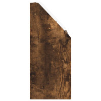 Produktbild för Barnbokhylla Rökt ek 72,5 x 29,5 x 69 cm Konstruerat trä