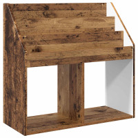 Produktbild för Barnbokhylla Gammalt trä 72,5 x 29,5 x 69 cm Konstruerat trä