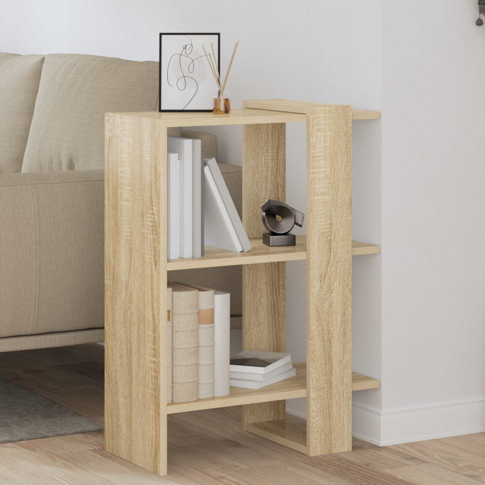 Produktbild för Hyllsystem Sonoma-ek 52 x 25 x 71,5 cm Konstruerat trä