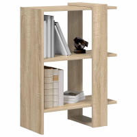 Produktbild för Hyllsystem Sonoma-ek 52 x 25 x 71,5 cm Konstruerat trä
