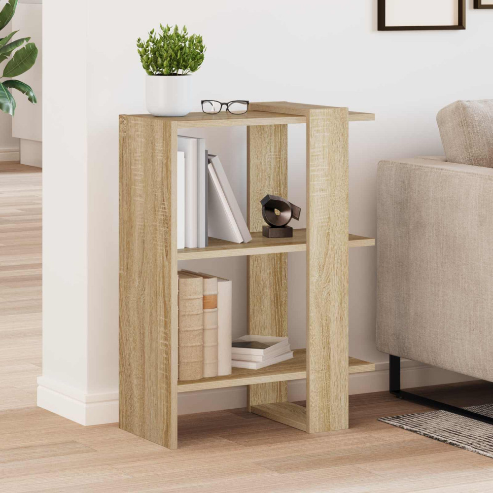 Produktbild för Hyllsystem Sonoma-ek 52 x 25 x 71,5 cm Konstruerat trä
