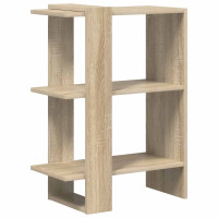 Produktbild för Hyllsystem Sonoma-ek 52 x 25 x 71,5 cm Konstruerat trä