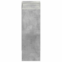 Produktbild för Hyllsystem Betonggrå 52 x 25 x 71,5 cm Konstruerat trä