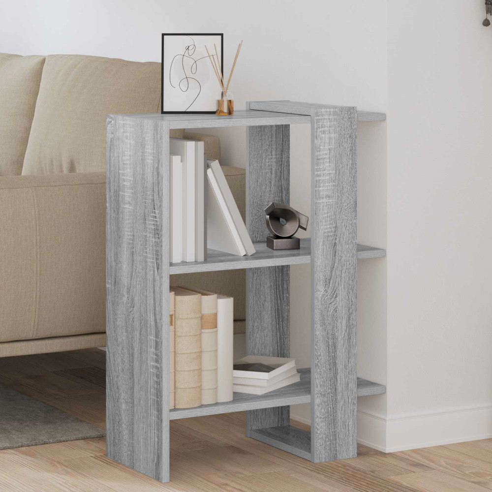 Produktbild för Hyllsystem Grå Sonoma 52 x 25 x 71,5 cm Konstruerat trä
