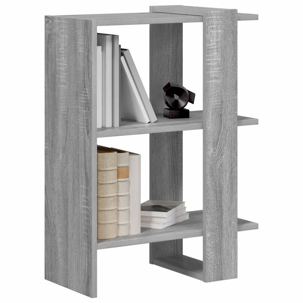 Produktbild för Hyllsystem Grå Sonoma 52 x 25 x 71,5 cm Konstruerat trä