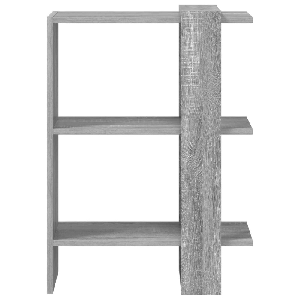 Produktbild för Hyllsystem Grå Sonoma 52 x 25 x 71,5 cm Konstruerat trä