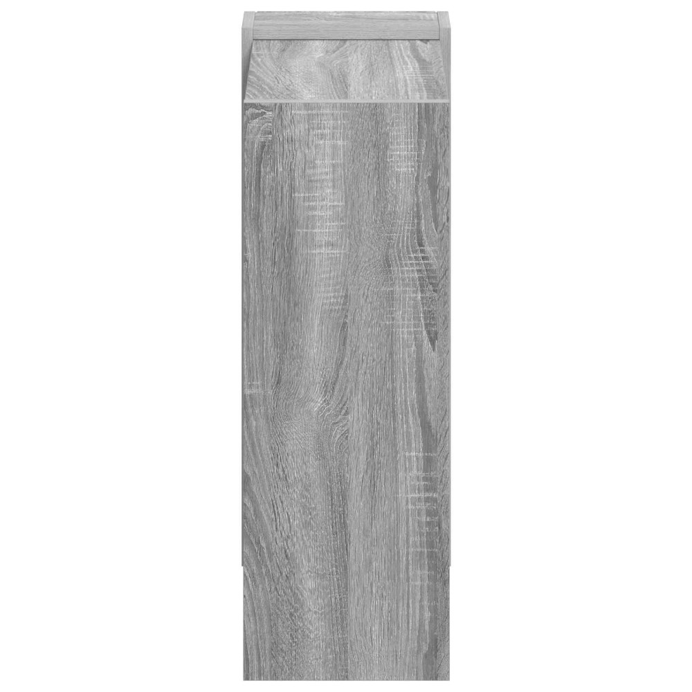 Produktbild för Hyllsystem Grå Sonoma 52 x 25 x 71,5 cm Konstruerat trä