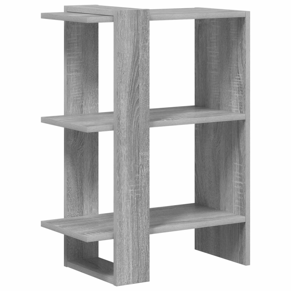 Produktbild för Hyllsystem Grå Sonoma 52 x 25 x 71,5 cm Konstruerat trä