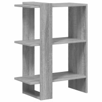 Produktbild för Hyllsystem Grå Sonoma 52 x 25 x 71,5 cm Konstruerat trä