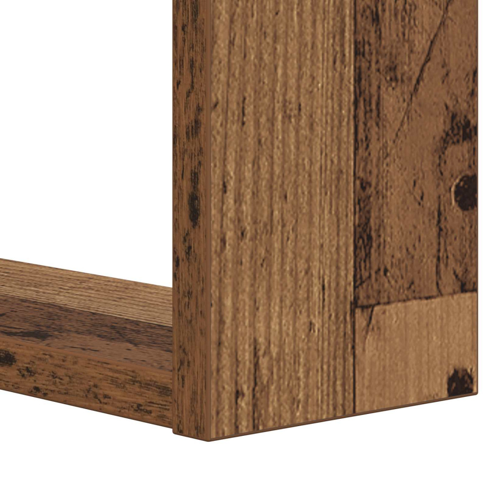 Produktbild för Hyllsystem Gammalt trä 52 x 25 x 71,5 cm Konstruerat trä