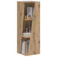 Produktbild för Sidobrett Artisan Ek 33 x 32 x 100,5 cm Konstruerat trä