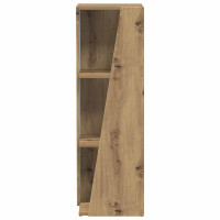 Produktbild för Sidobrett Artisan Ek 33 x 32 x 100,5 cm Konstruerat trä