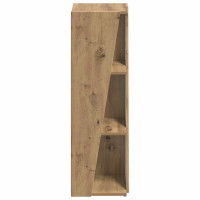 Produktbild för Sidobrett Artisan Ek 33 x 32 x 100,5 cm Konstruerat trä