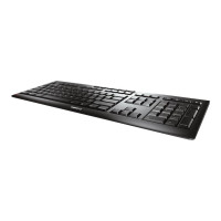 Produktbild för CHERRY STREAM KEYBOARD WIRELESS - tangentbord - USA, internationellt - svart Inmatningsenhet