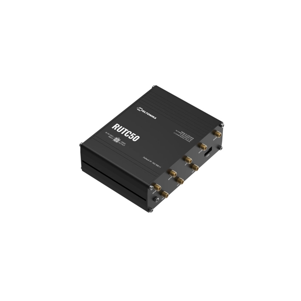 Produktbild för Teltonika RUTC50 - trådlös router - WWAN - Wi-Fi 6 - 4G, 5G, 3G - skrivbordsmodell