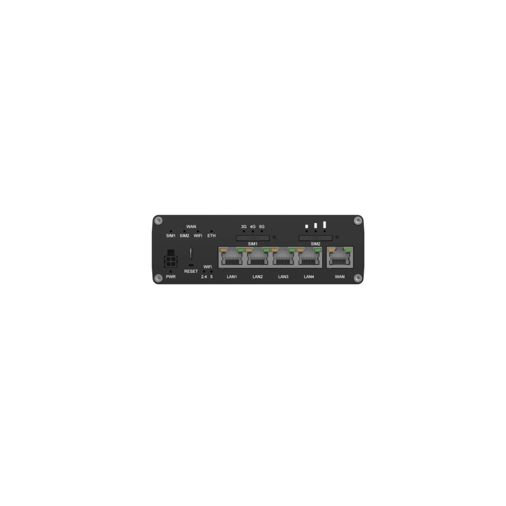 Produktbild för Teltonika RUTC50 - trådlös router - WWAN - Wi-Fi 6 - 4G, 5G, 3G - skrivbordsmodell