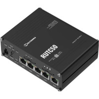 Produktbild för Teltonika RUTC50 - trådlös router - WWAN - Wi-Fi 6 - 4G, 5G, 3G - skrivbordsmodell