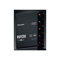 Produktbild för Teltonika RUTC50 - trådlös router - WWAN - Wi-Fi 6 - 4G, 5G, 3G - skrivbordsmodell