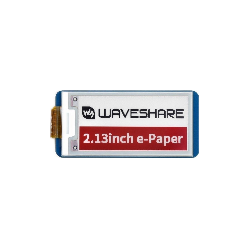 Produktbild för Waveshare E-Paper E-Ink 2,13" 212x104px
