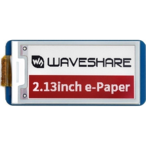 Waveshared Waveshare E-Paper E-Ink 2,13" 212x104px