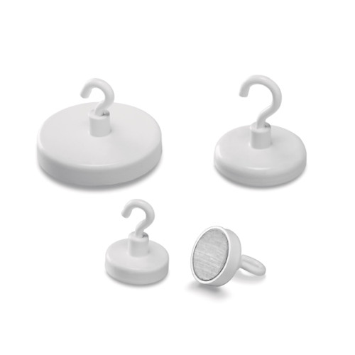 Magnetoplan Magnetoplan 52636, inomhus, Universalkrok, Vit, Magnet, 8 kg...