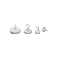 Produktbild för Magnetoplan 52636, inomhus, Universalkrok, Vit, Magnet, 8 kg...