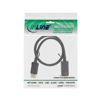 Produktbild för InLine adapterkabel - DisplayPort / HDMI - 30 cm