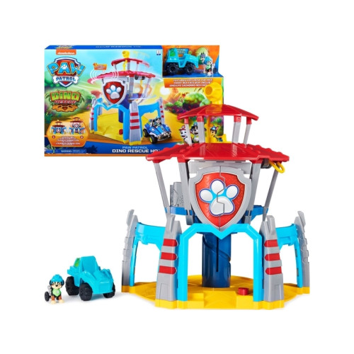 Spin Master PAW Patrol PAW PYS Dino Rescue HQ INTL GML, bil, 3 år, LR44,...