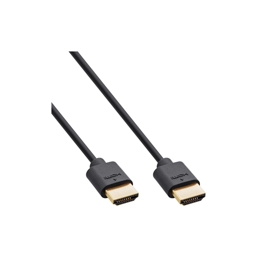 Produktbild för InLine HDMI-kabel med Ethernet - 30 cm