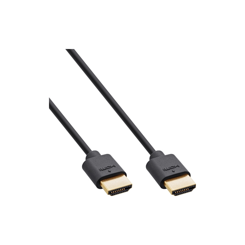 Produktbild för InLine HDMI-kabel med Ethernet - 30 cm